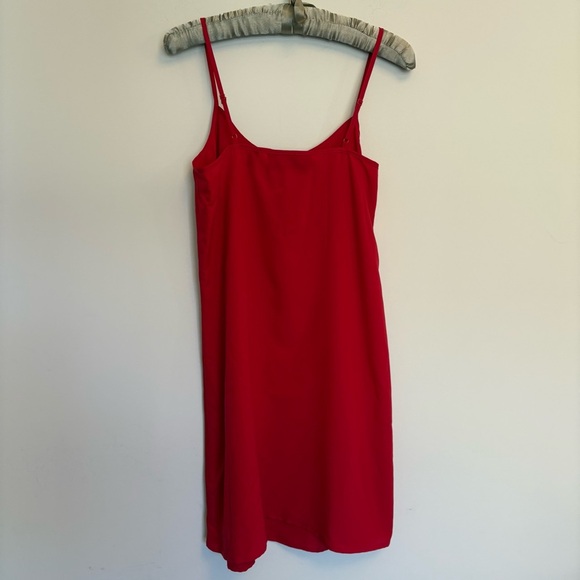 Gabrielle Union Red Mini Slip Dress Model Off Duty size xs - Picture 3 of 8
